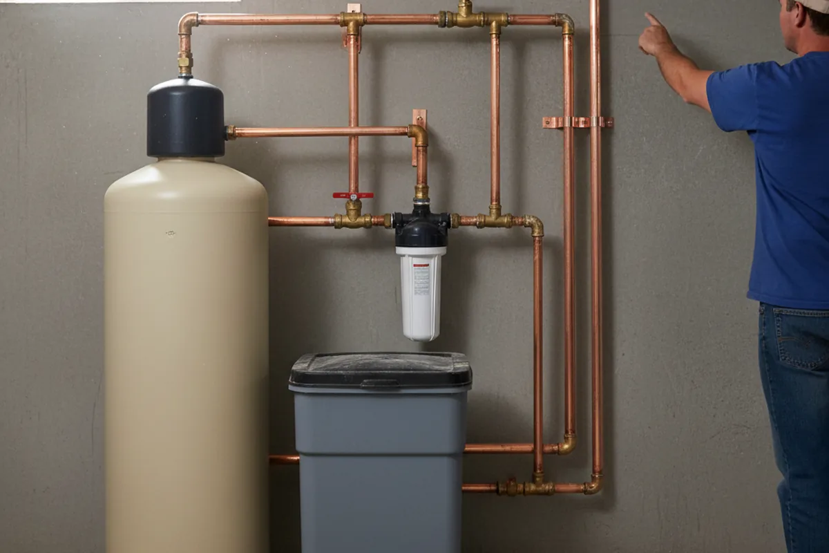 Whole-house water treatment system installed in Hyden